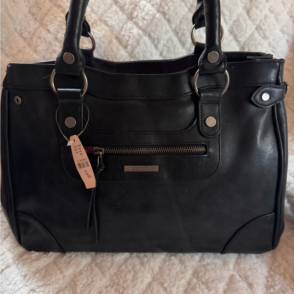 Vintage Victoria’s Secret Leather Black Bag - Picture 5 of 6